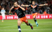 Buteur face � Lille, A�t-Fana a rapproch� Montpellier � un point du titre. (Reuters)